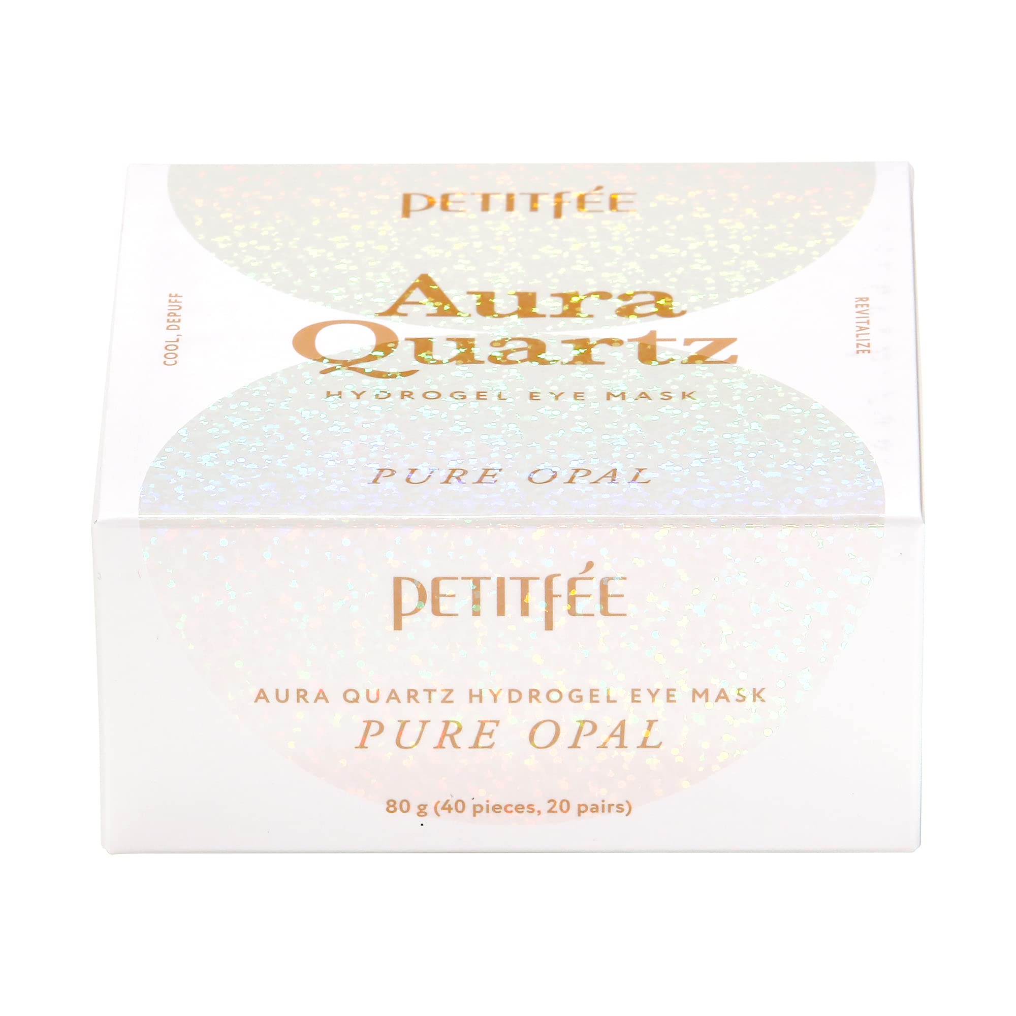 Foto 3 | Mascarilla De Ojos De Hidrogel Petitfee Aura Quartz Pure Opal  40 Unidades - Venta Internacional.