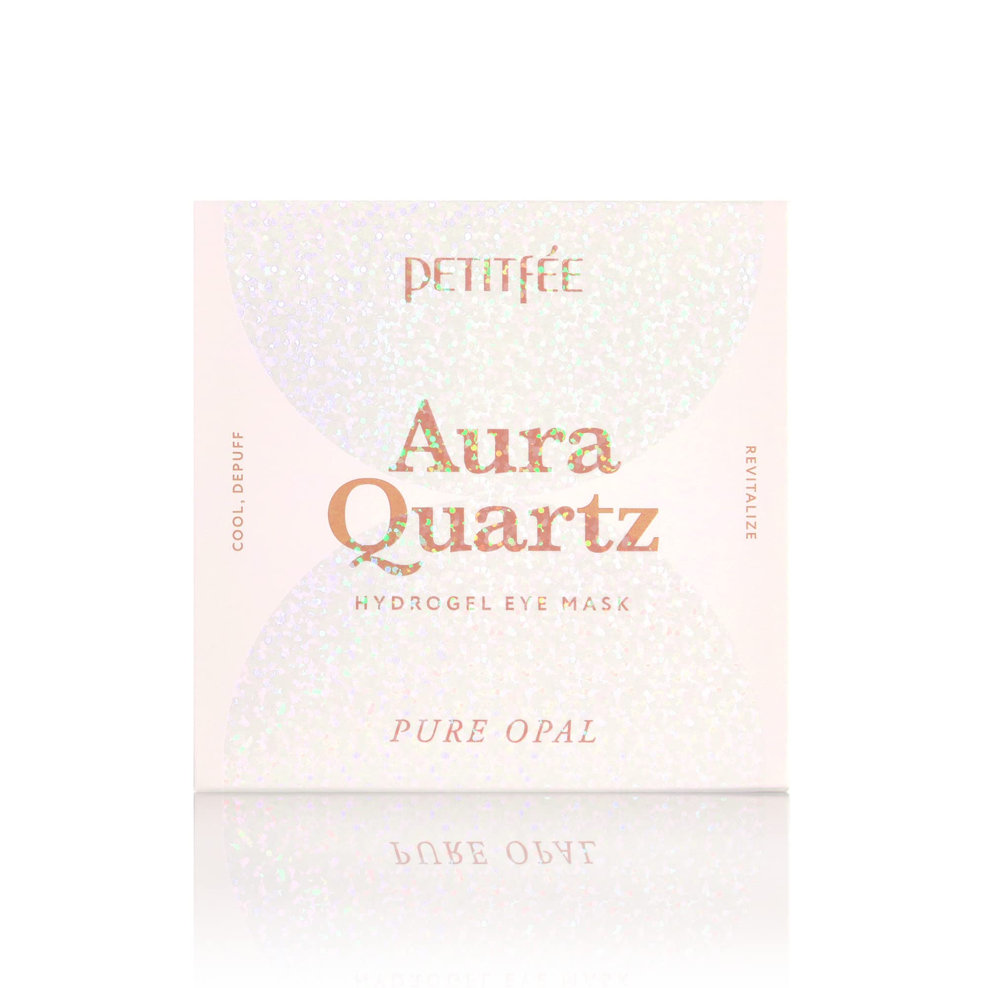 Foto 8 pulgar | Mascarilla De Ojos De Hidrogel Petitfee Aura Quartz Pure Opal  40 Unidades - Venta Internacional.