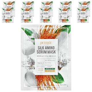 Foto 1 | Mascarilla De Belleza En Suero Petitfee Silk Amino 25 Ml Para Arrugas 10 Hojas - Venta Internacional.