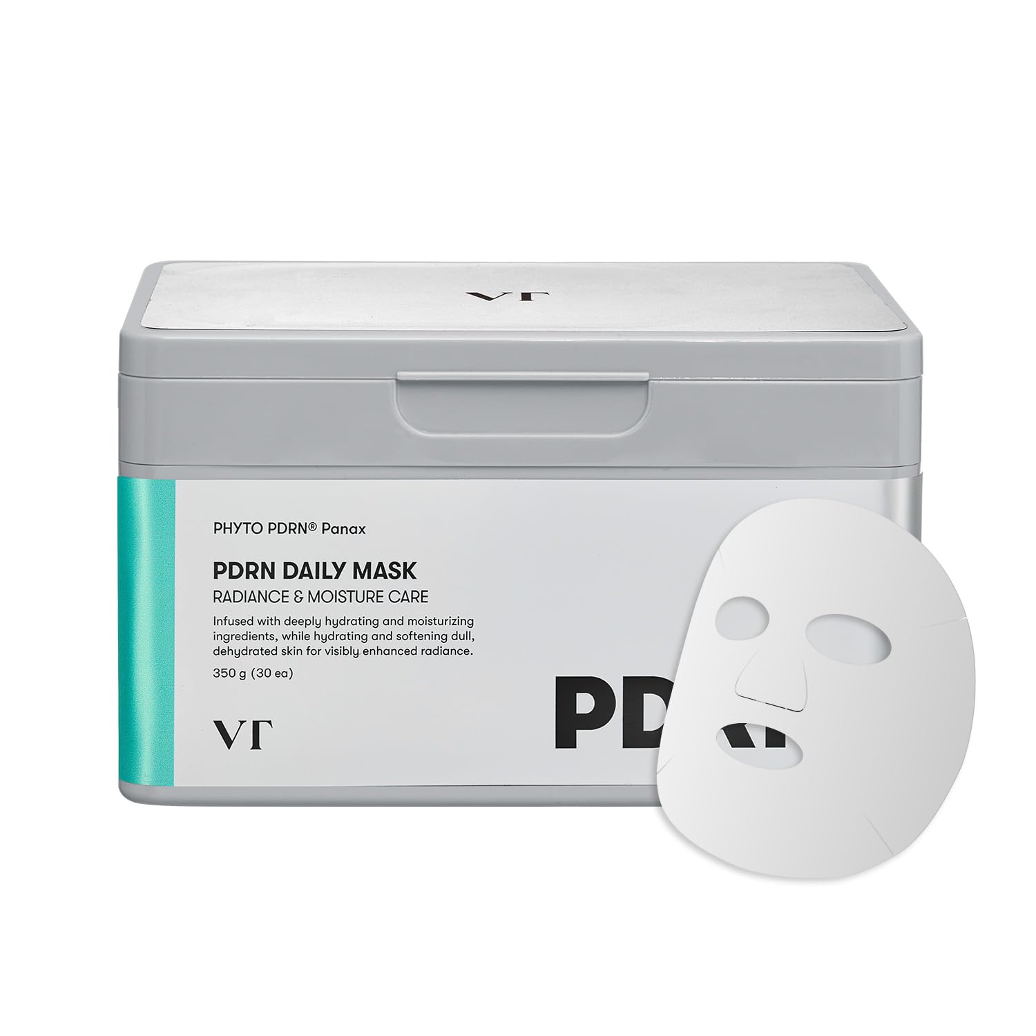 Máscara Facial Vt Cosmetics Pdrn Daily Mask 30 Hojas 350 Ml - Venta Internacional.