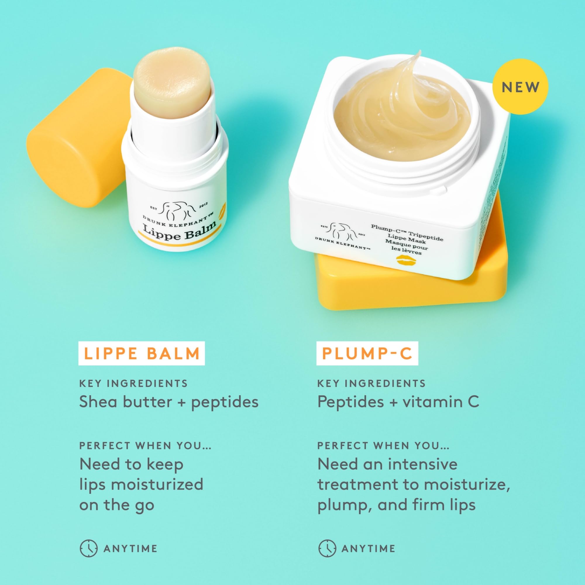 Foto 6 | Máscara De Labios Drunk Elephant Plump-c Tripeptide 20 Ml - Venta Internacional.