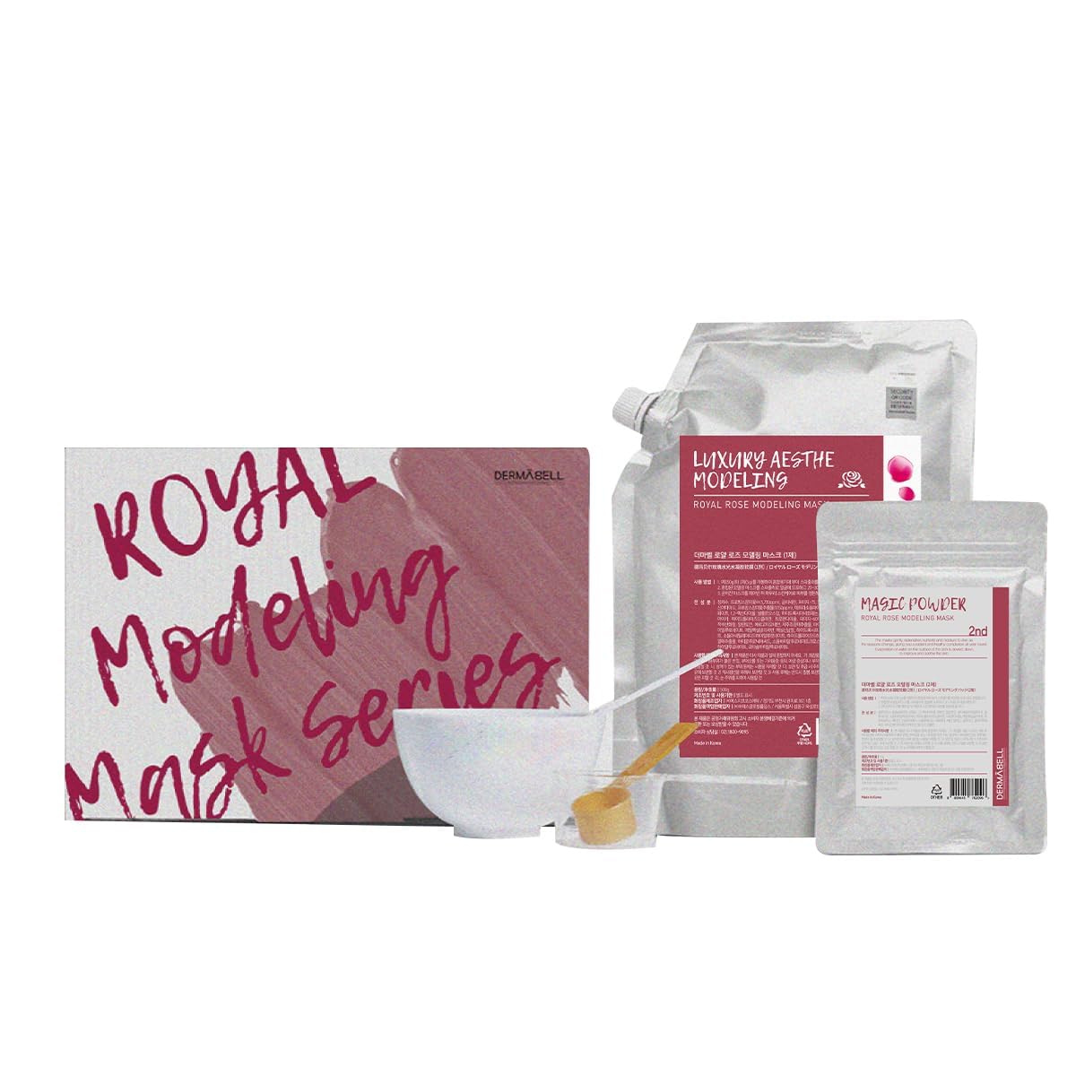 Foto 3 pulgar | Máscara Facial Dermabell Rose 500 Ml Premium Hydrating Korea - Venta Internacional.
