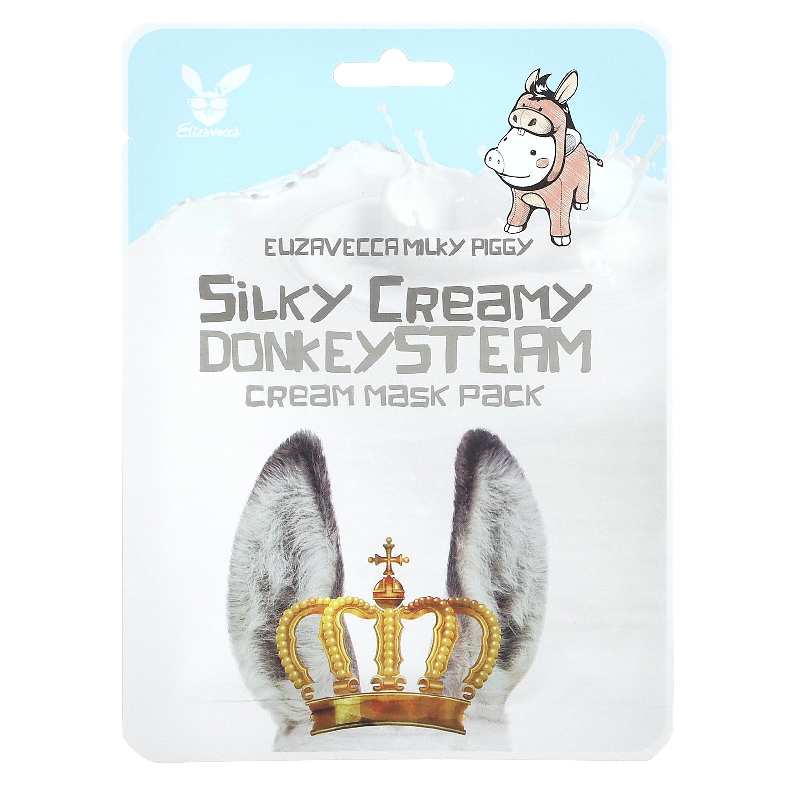 Foto 2 pulgar | Paquete De Mascarillas De Belleza Elizavecca Milky Piggy Silky Creamy Donkey - Venta Internacional.
