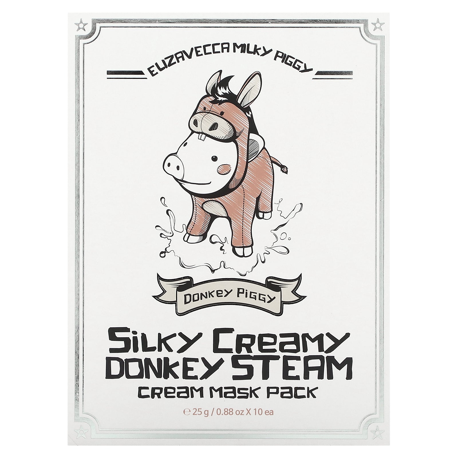 Foto 3 pulgar | Paquete De Mascarillas De Belleza Elizavecca Milky Piggy Silky Creamy Donkey - Venta Internacional.