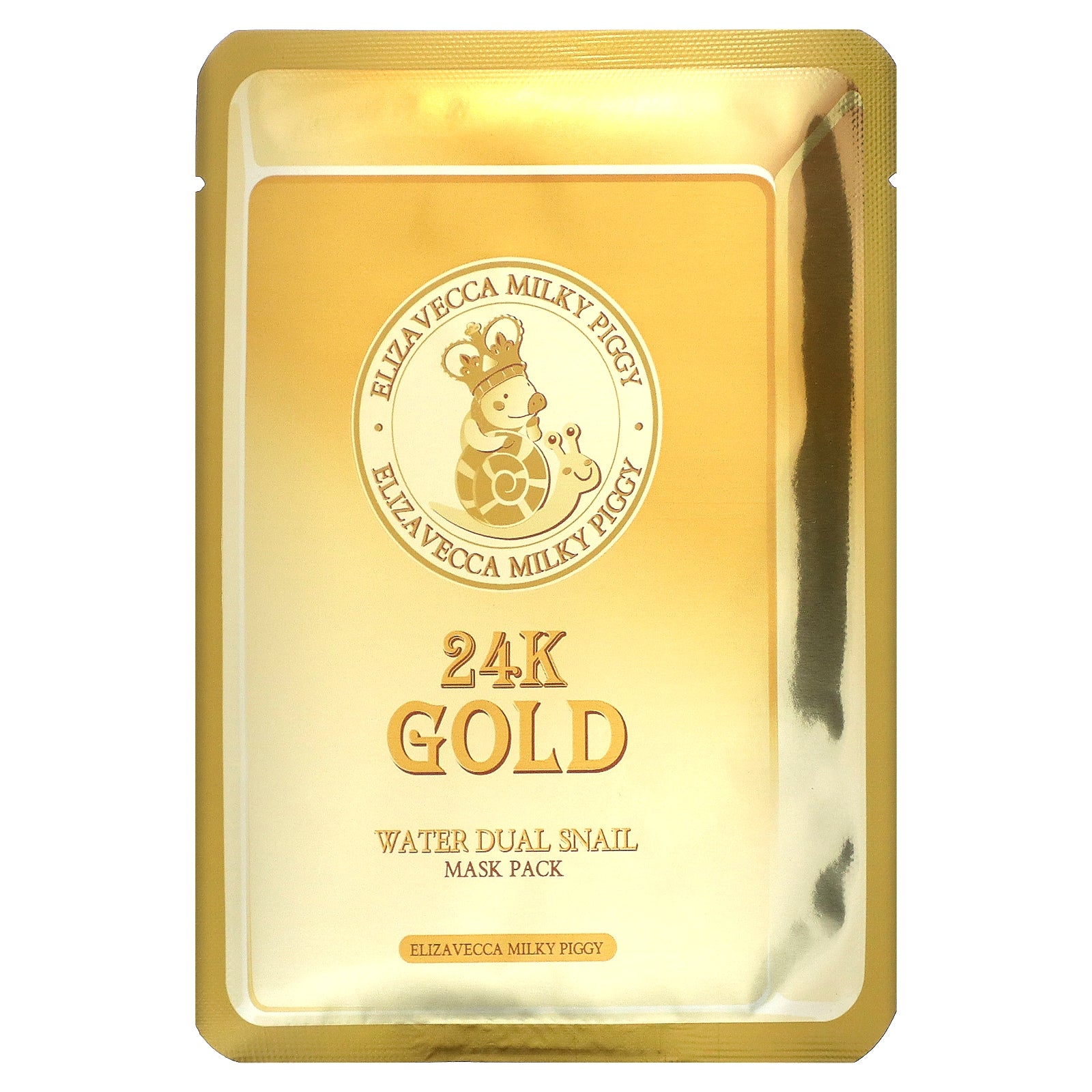 Foto 4 pulgar | Máscara De Belleza Elizavecca Milky Piggy  Oro De 24 Quilates  Agua  Doble Caracol  10 Hojas - Venta Internacional.