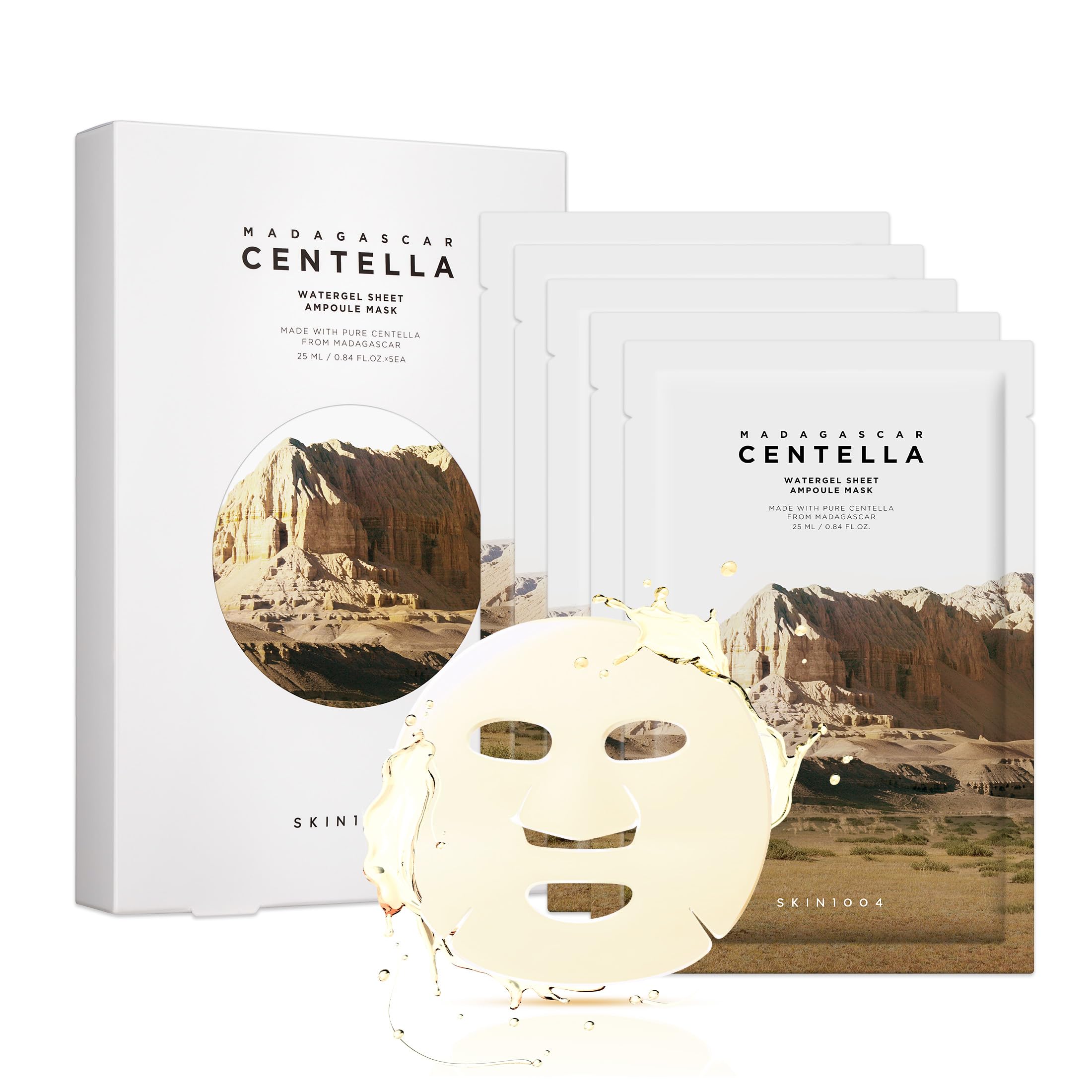 Foto 1 | Mascarilla Skin1004 Centella Watergel  Suavizante E Hidratante  5 Unidades - Venta Internacional.