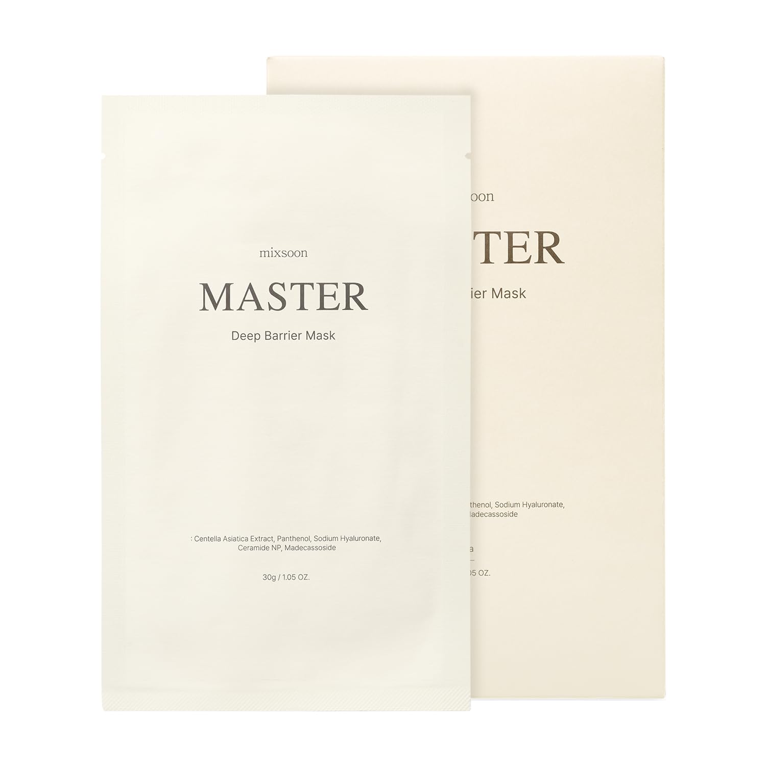 Foto 1 | Mascarilla Protectora Mixsoon Master Deep 5 Unidades - Venta Internacional.