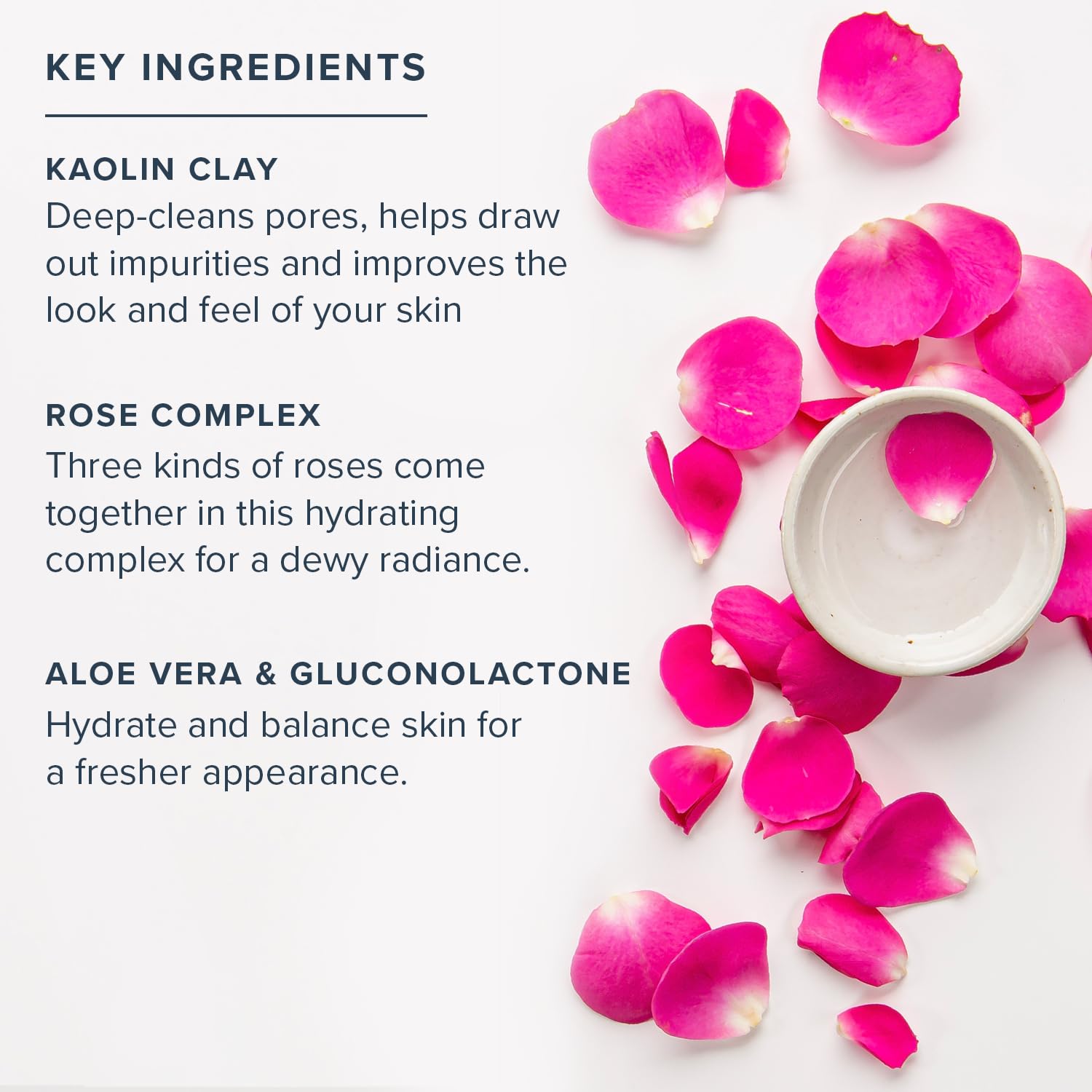 Foto 5 pulgar | Mascarilla Facial Heritage Store Rosewater Clay 60 Ml Dry Combination - Venta Internacional.