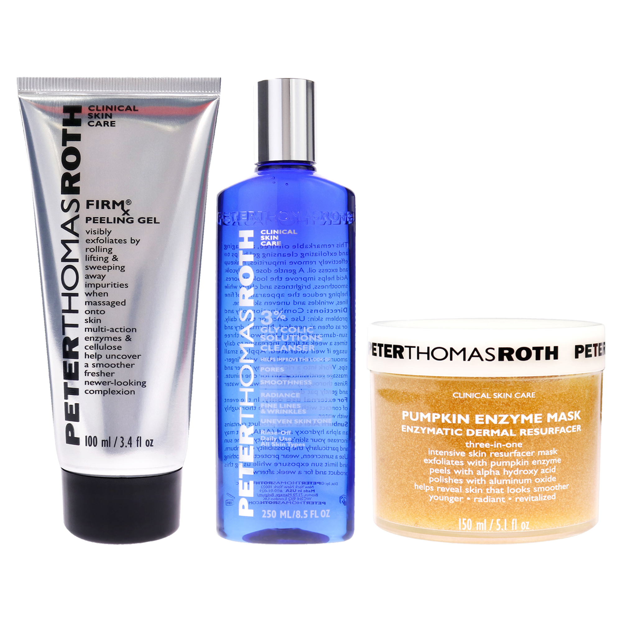 Foto 3 pulgar | Jabón Facial Y Máscara Enzimática De Calabaza Peter Thomas Roth Glycolic 3% - Venta Internacional.