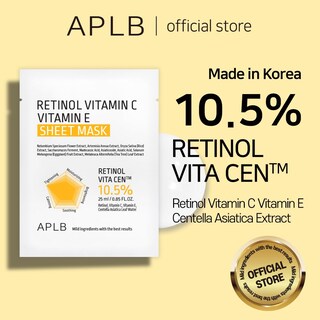 Foto 2 | Mascarilla Aplb Retinol Vita Cen™ 10 5% Con Vitamina C Y E 10 Unidades - Venta Internacional.