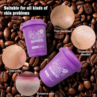 Foto 3 | Mascarilla De Barro Desprendible Huoguo Coffee Hidratante Y Reafirmante 70 G - Venta Internacional.