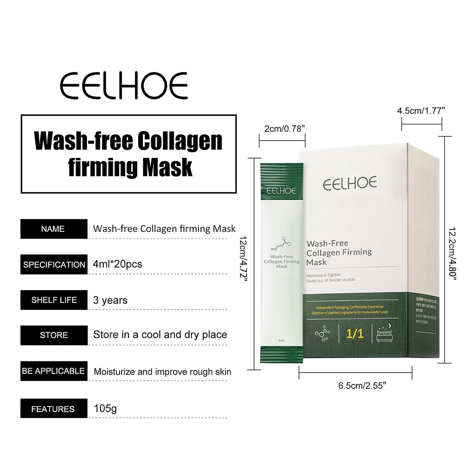 Foto 3 pulgar | Mascarilla De Gel De Colágeno Huoguo Good Night  40 Ml  Hidratante - Venta Internacional.