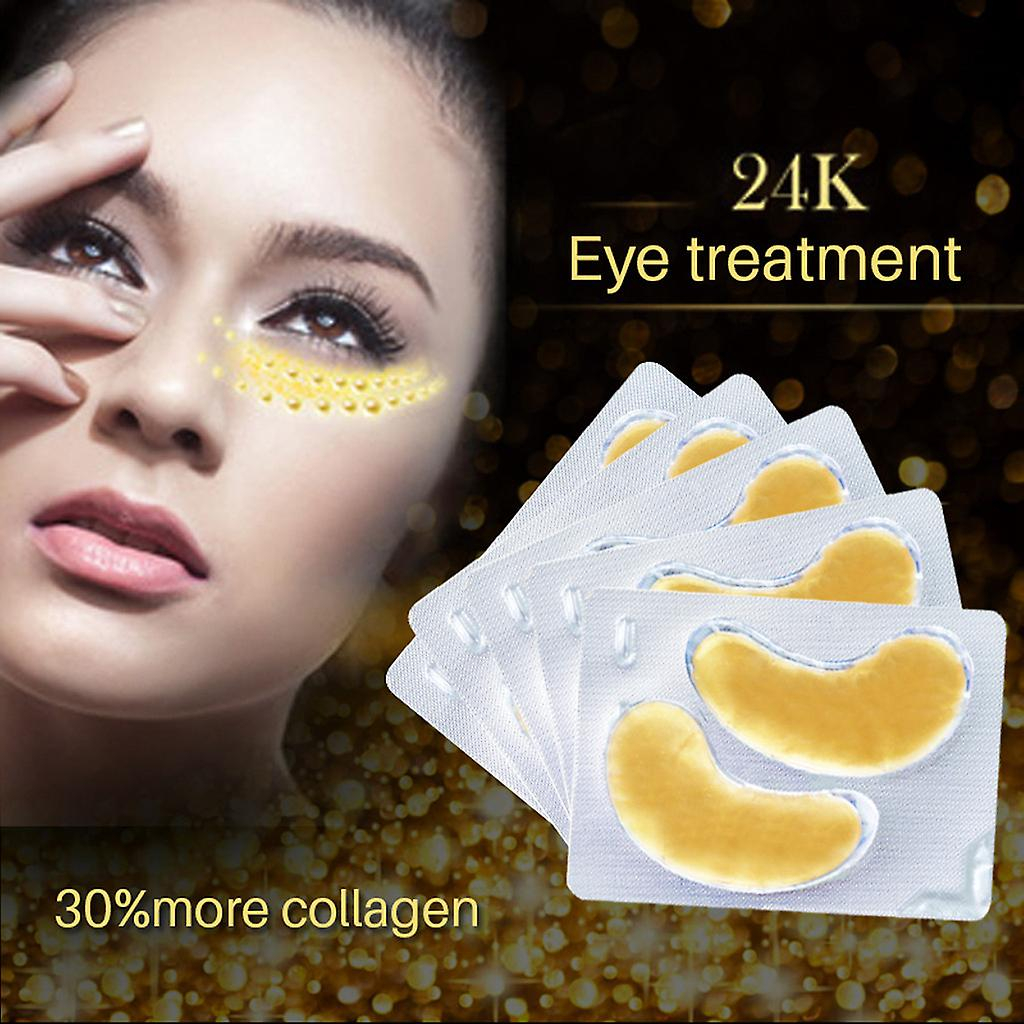 Foto 3 pulgar | Mascarilla De Ojos Huoguo Crystal Gold Colágeno Antiojeras 9 G - Venta Internacional.