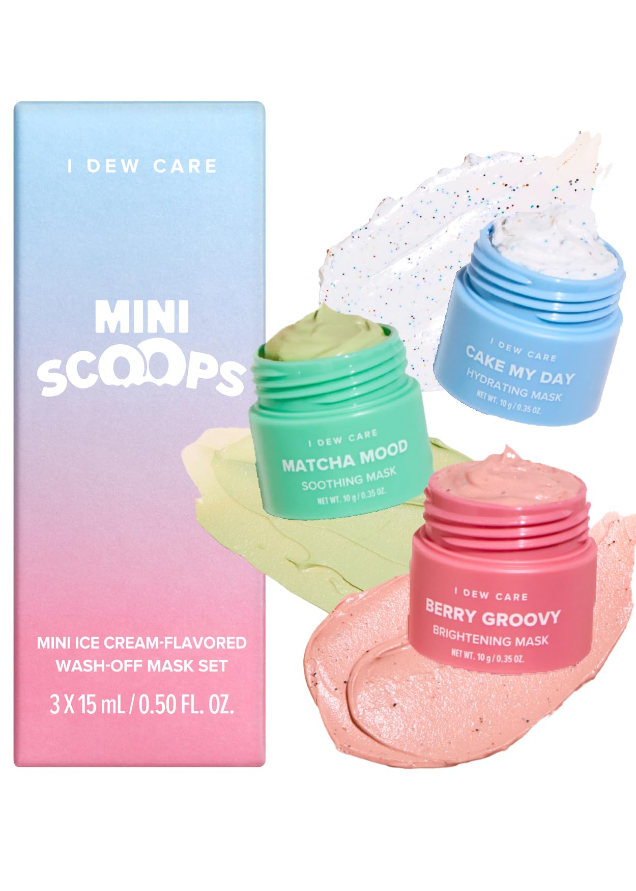 Foto 2 pulgar | Set De Regalo Para Mascarillas Faciales I Dew Care Minicucharas Con Ácido Hialurónico - Venta Internacional.