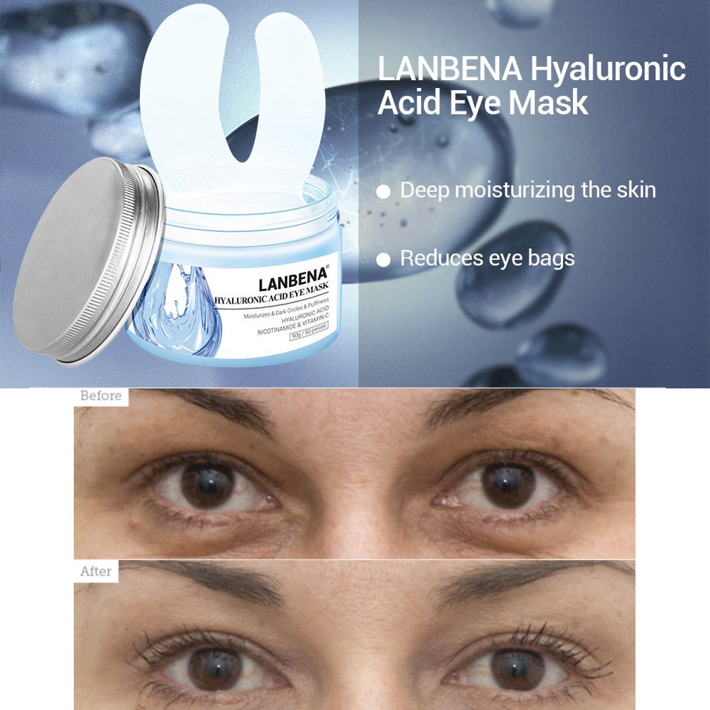 Foto 3 | Set De Mascarillas Reparadoras Para La Piel De Los Ojos  Mascarillas Blanqueadoras Faciales  50 Unid - Venta Internac
