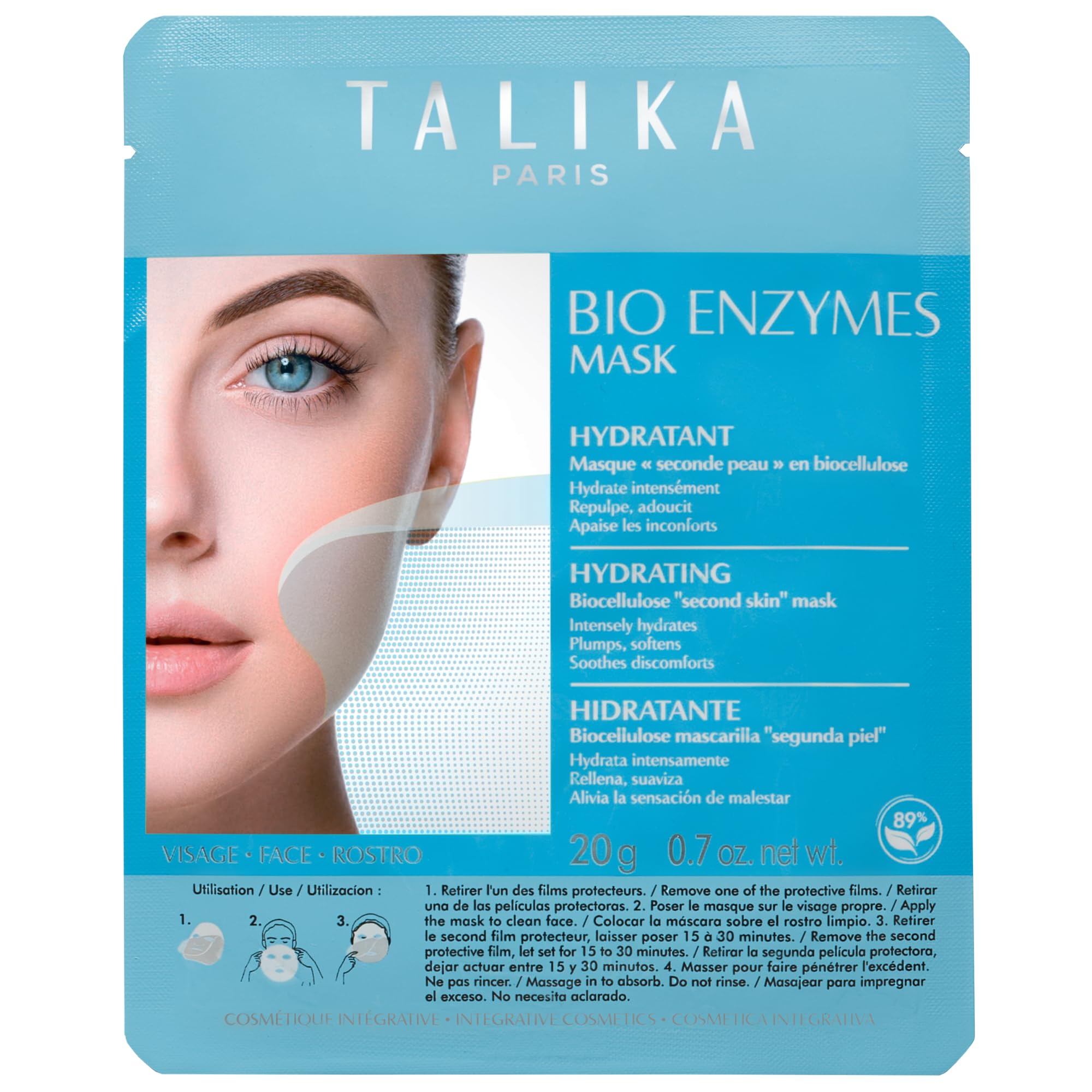 Mascarilla Facial Talika Bio Enzymes Hidratante 20 Ml - Venta Internacional.