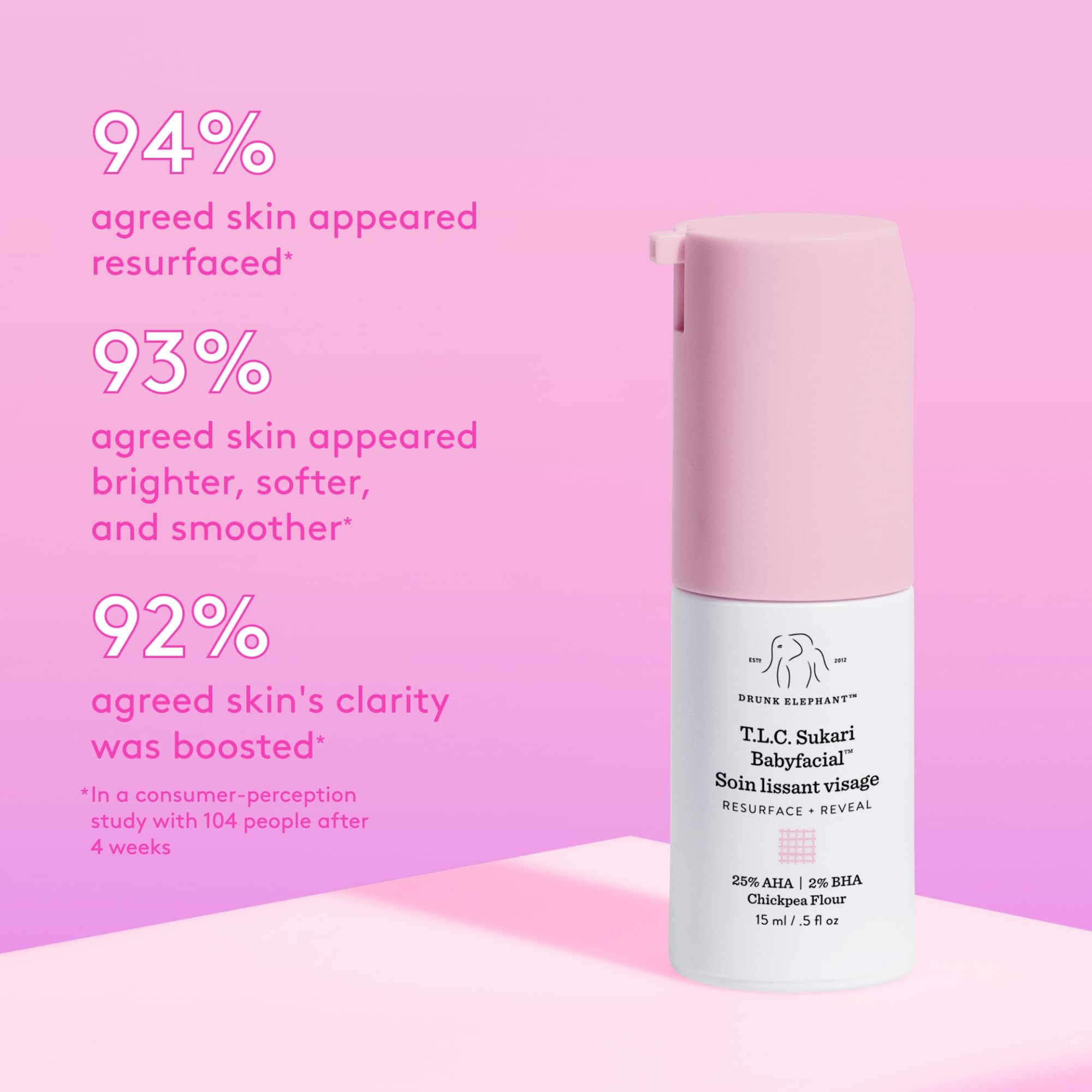 Foto 3 pulgar | Mascarilla Exfoliante Drunk Elephant T.l.c. Sukari Babyfacial - Venta Internacional.