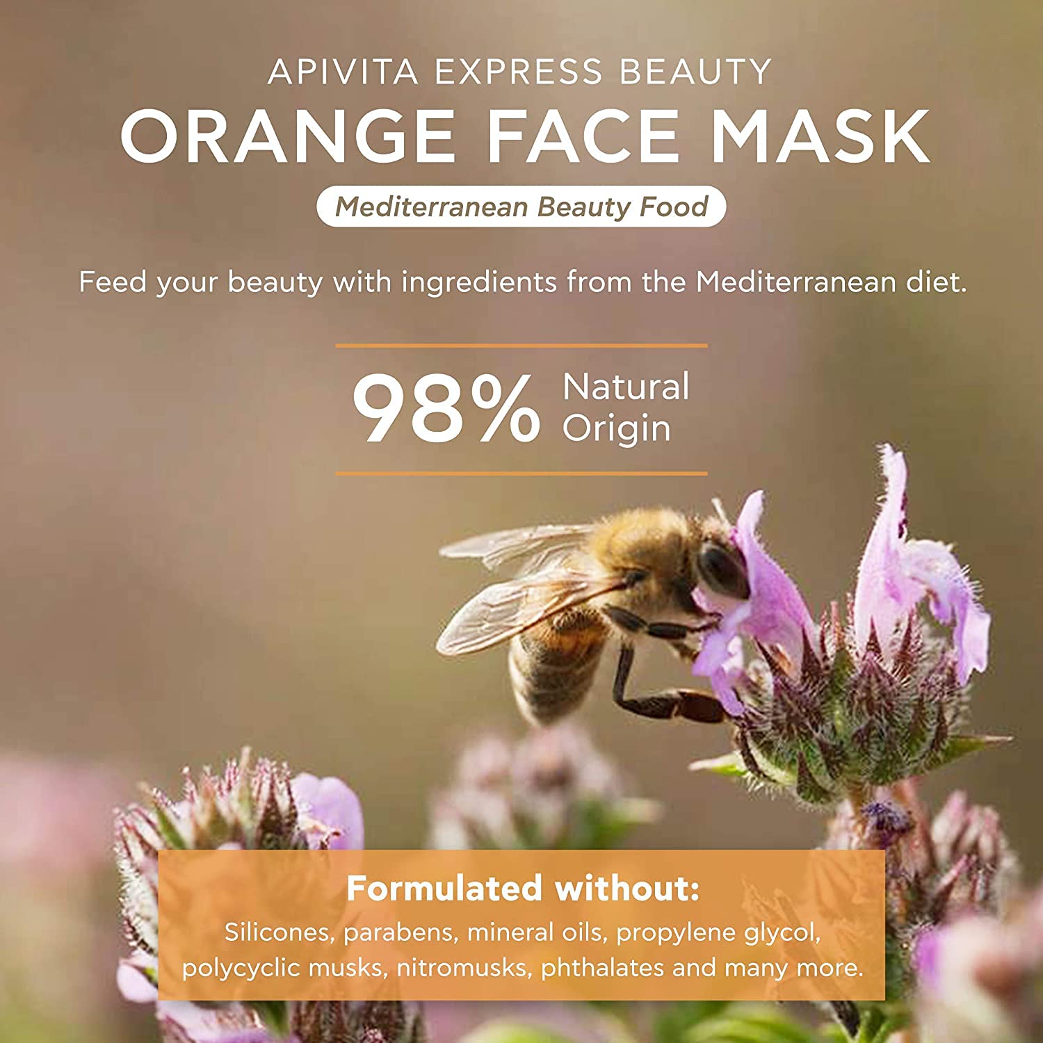 Foto 4 | Mascarilla Apivita Express Beauty con Células Madre de Naranja 12 Piezas de 8 ml C/U - Venta Internacional