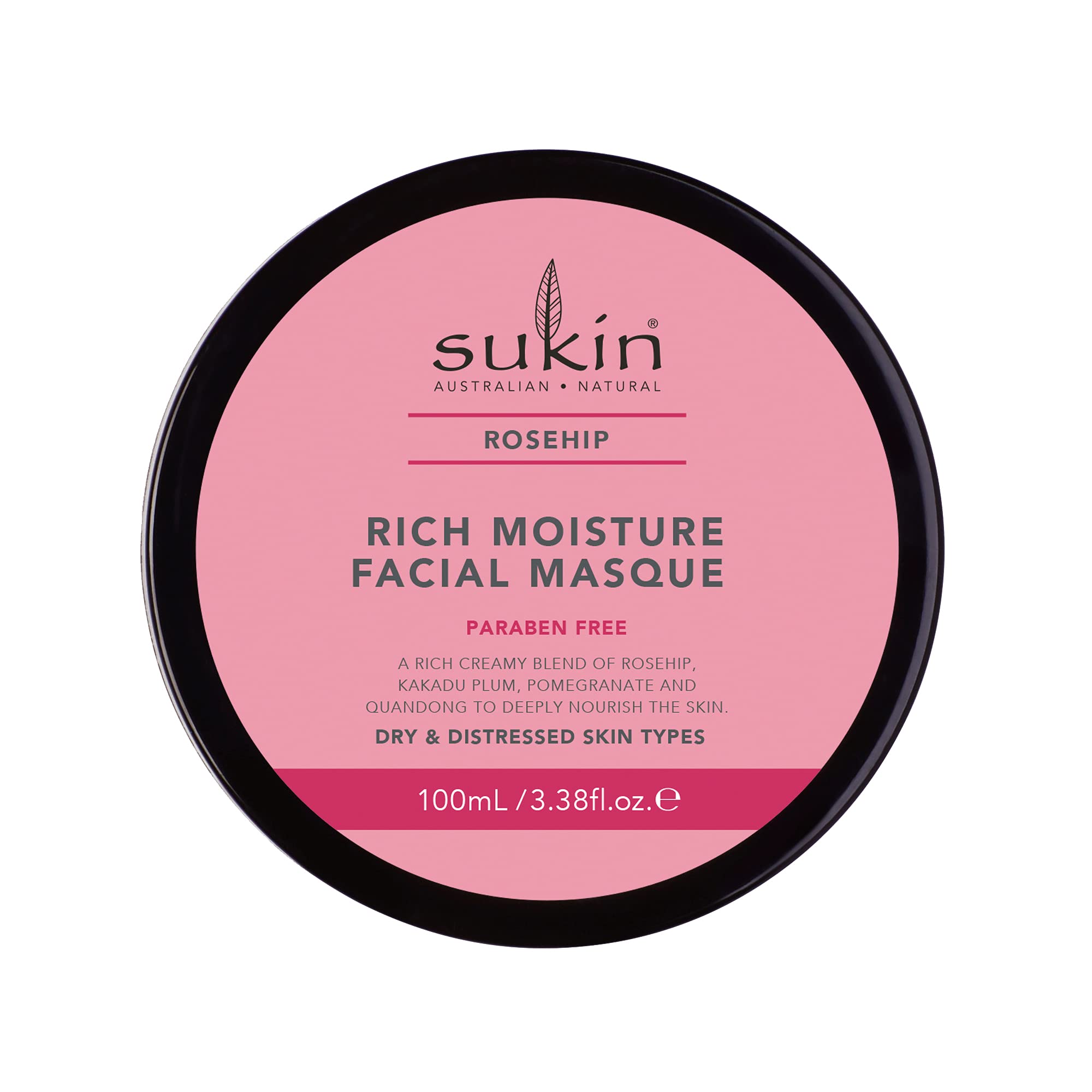 Mascarilla Facial Sukin Rosehip Rich Moisture 100 Ml - Venta Internacional. $1,139