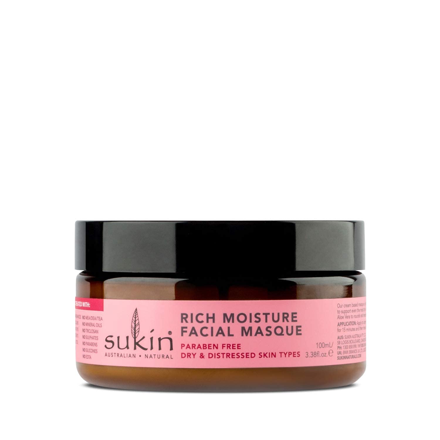 Foto 3 pulgar | Mascarilla Facial Sukin Rosehip Rich Moisture 100 Ml - Venta Internacional.