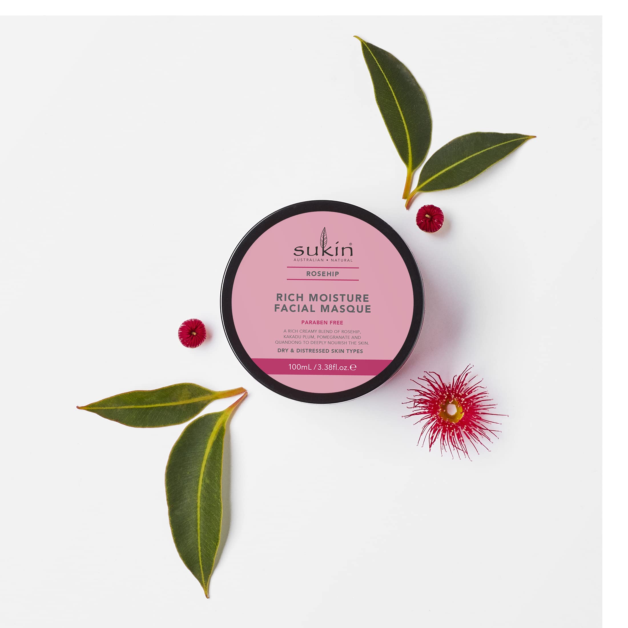 Foto 4 pulgar | Mascarilla Facial Sukin Rosehip Rich Moisture 100 Ml - Venta Internacional.