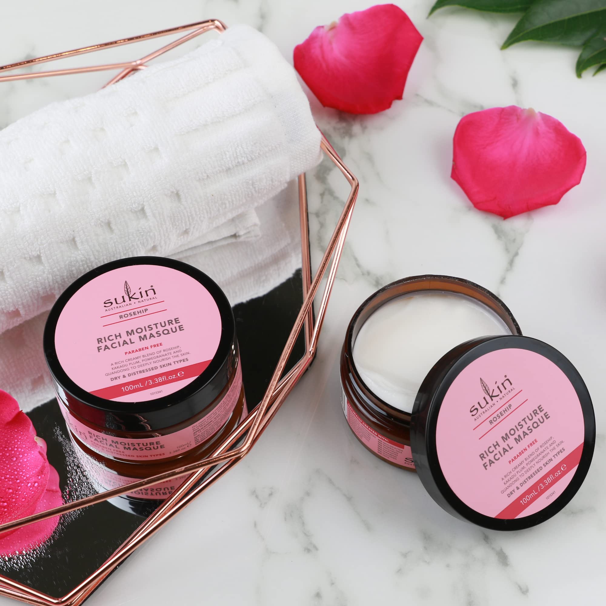 Foto 5 pulgar | Mascarilla Facial Sukin Rosehip Rich Moisture 100 Ml - Venta Internacional.