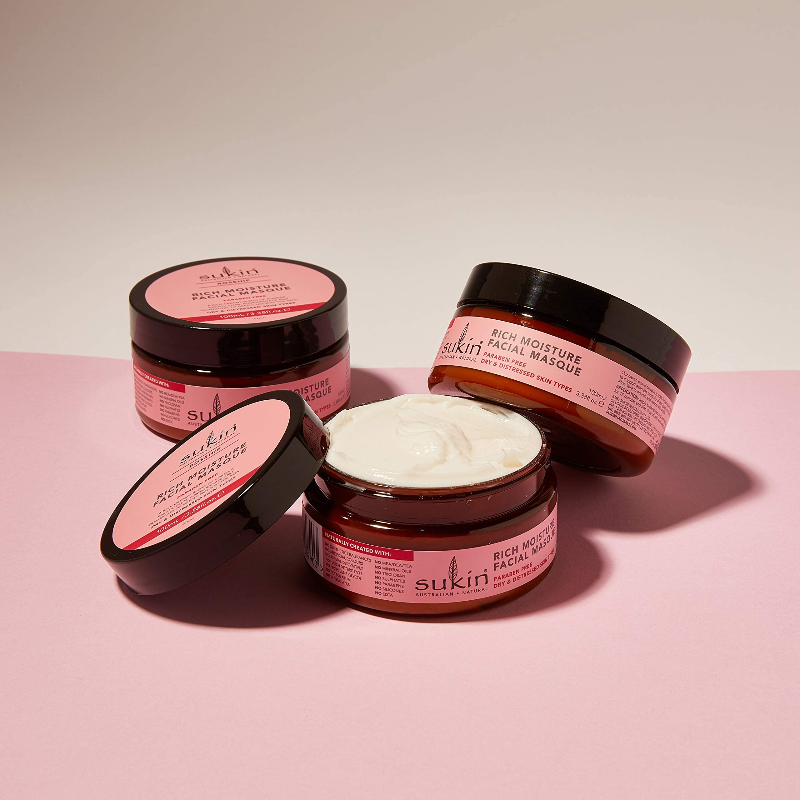 Foto 6 pulgar | Mascarilla Facial Sukin Rosehip Rich Moisture 100 Ml - Venta Internacional.