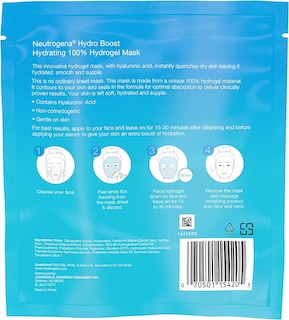 Foto 2 | Mascarilla Hidratante De Hidrogel Neutrogena Hydro Boost 30 Ml (paquete De 10) - Venta Internacional.