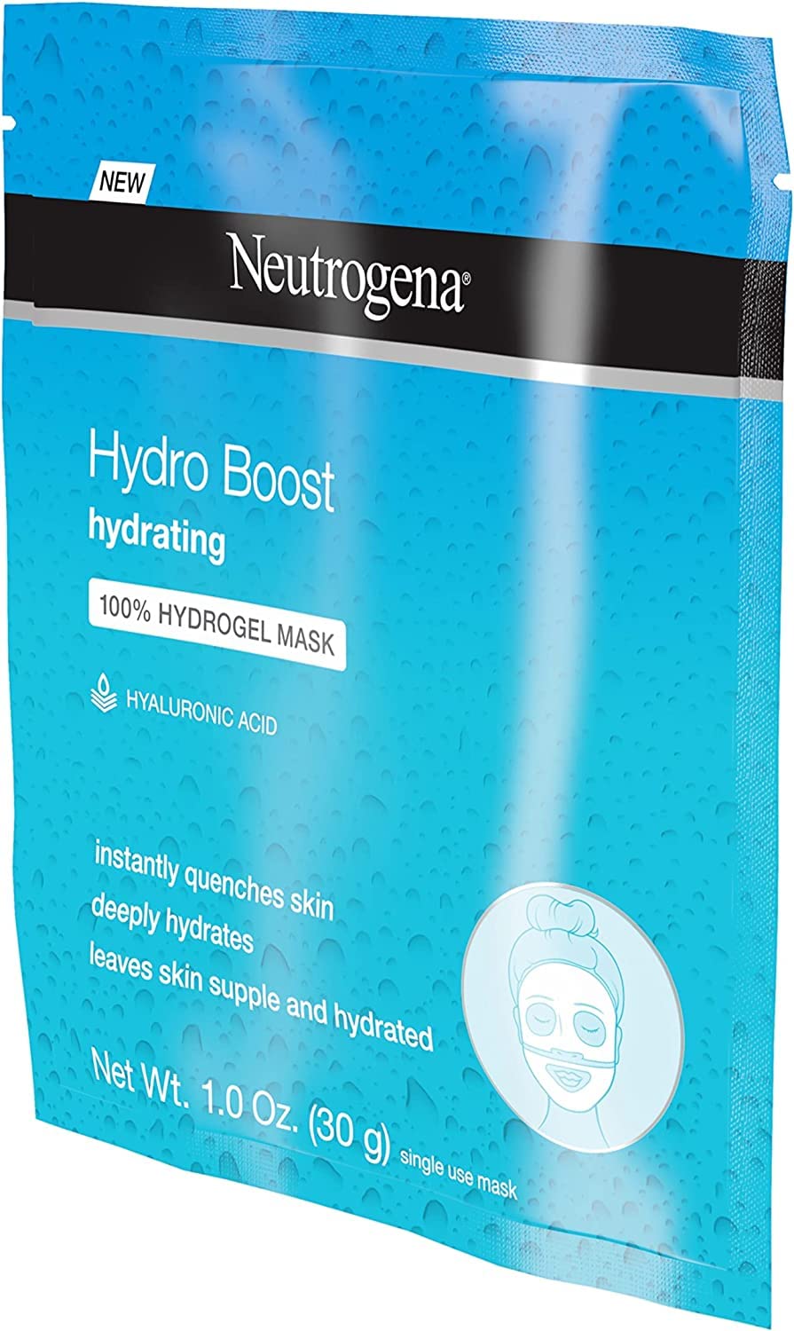 Foto 6 | Mascarilla Hidratante De Hidrogel Neutrogena Hydro Boost 30 Ml (paquete De 10) - Venta Internacional.
