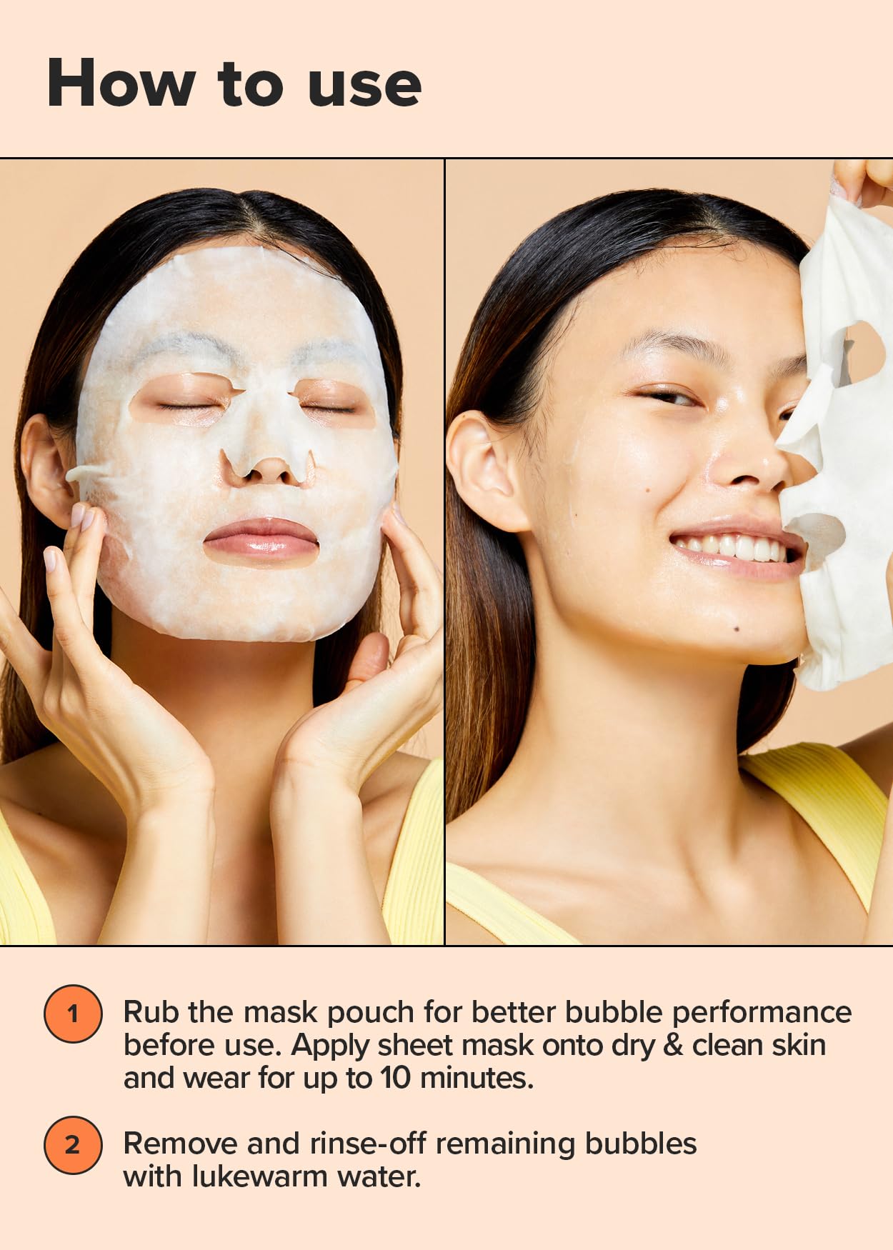 Foto 7 pulgar | Mascarilla I Dew Care Glow Up Bubbles Con Vitamina C  5 Hojas - Venta Internacional.