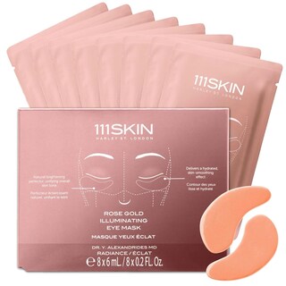 Foto 1 | Máscara De Ojos 111skin Color Oro Rosa Iluminadora Iluminadora 8 Pares - Venta Internacional.