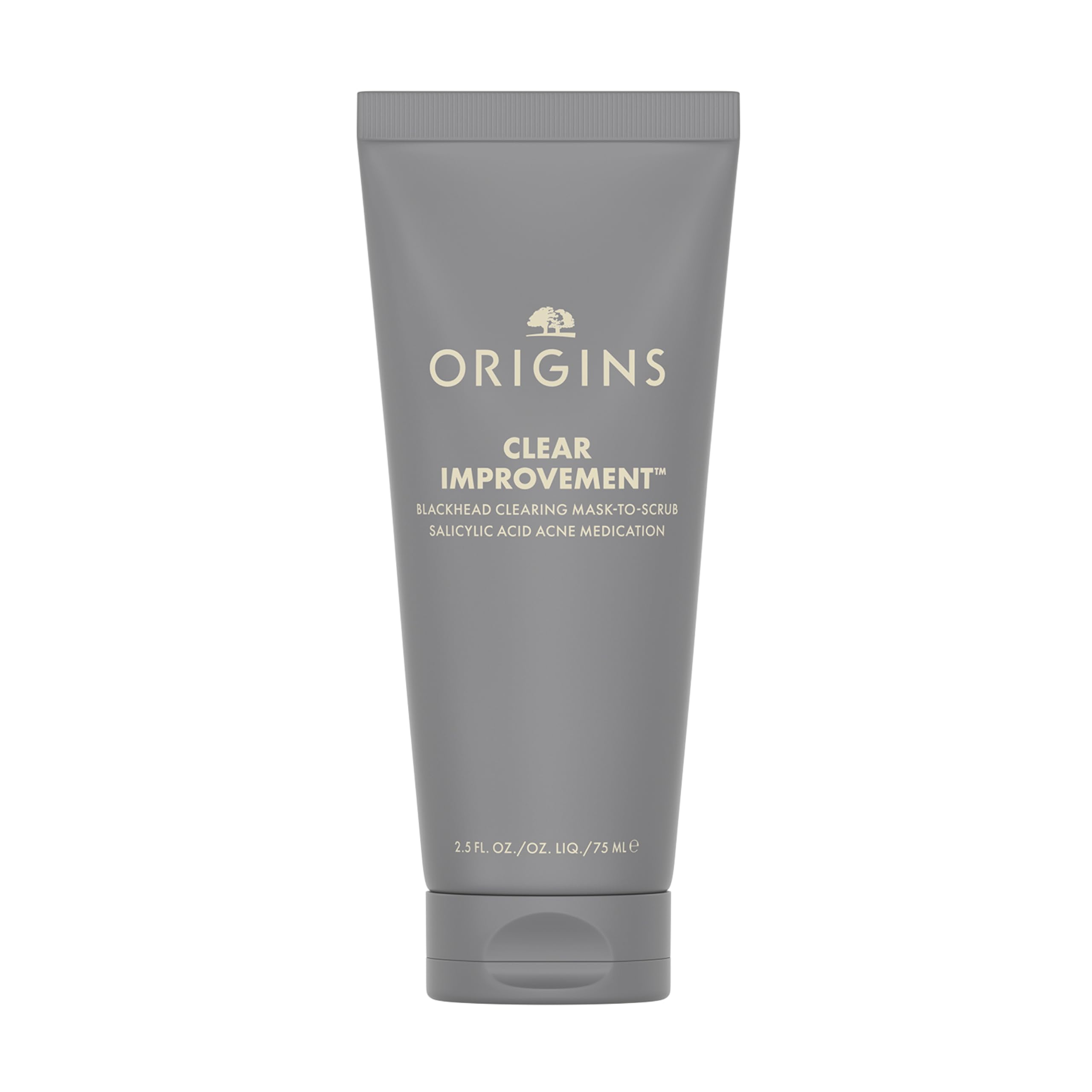 Foto 2 pulgar | Mascarilla Y Exfoliante Origins Clear Improvement 75 Ml Con Ácido Salicílico Y Carbón De Bambú - Venta Internacional.