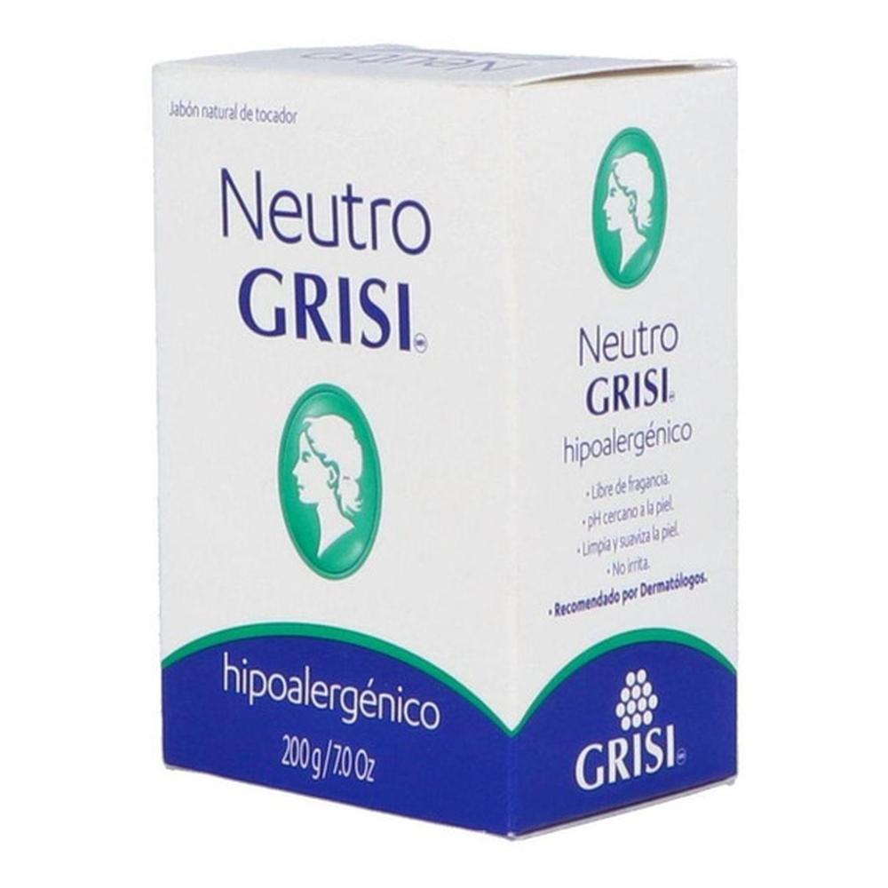 Foto 4 pulgar | Jabón en Barra Grisi Neutro 200 Gr