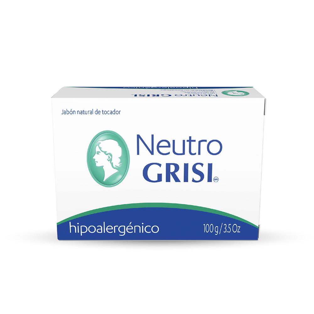 Foto 4 pulgar | Jabón Natural Neutro Grisi Hipoalargénico 100 g