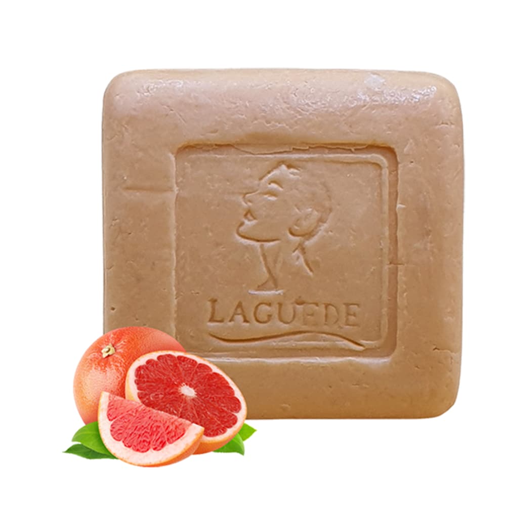 Jabón Natural de Toronja Laguede Anti-celulitis 4 piezas 90g c/u $600