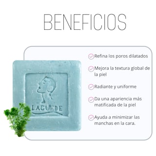 Foto 2 | Jabon Facial Laguede Matmarine para Poros Abiertos 4 Unidades 90 g c/u