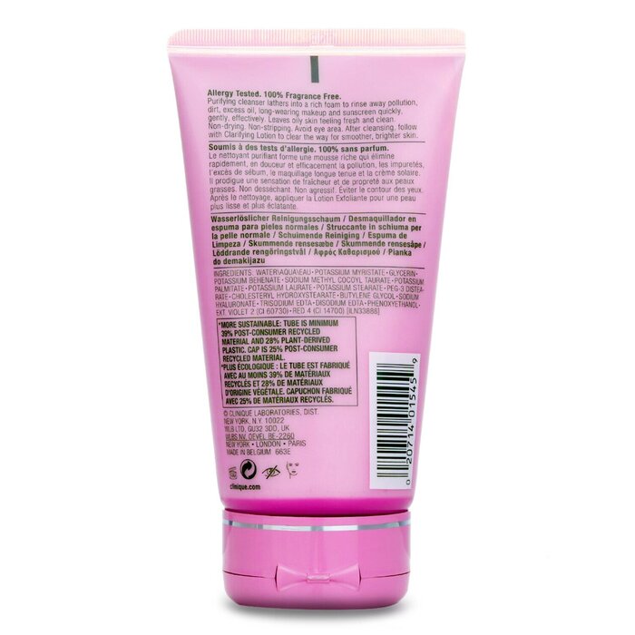 Foto 7 pulgar | Limpiador Facial Clinique All About Clean Rinse-off Foam - Venta Internacional.