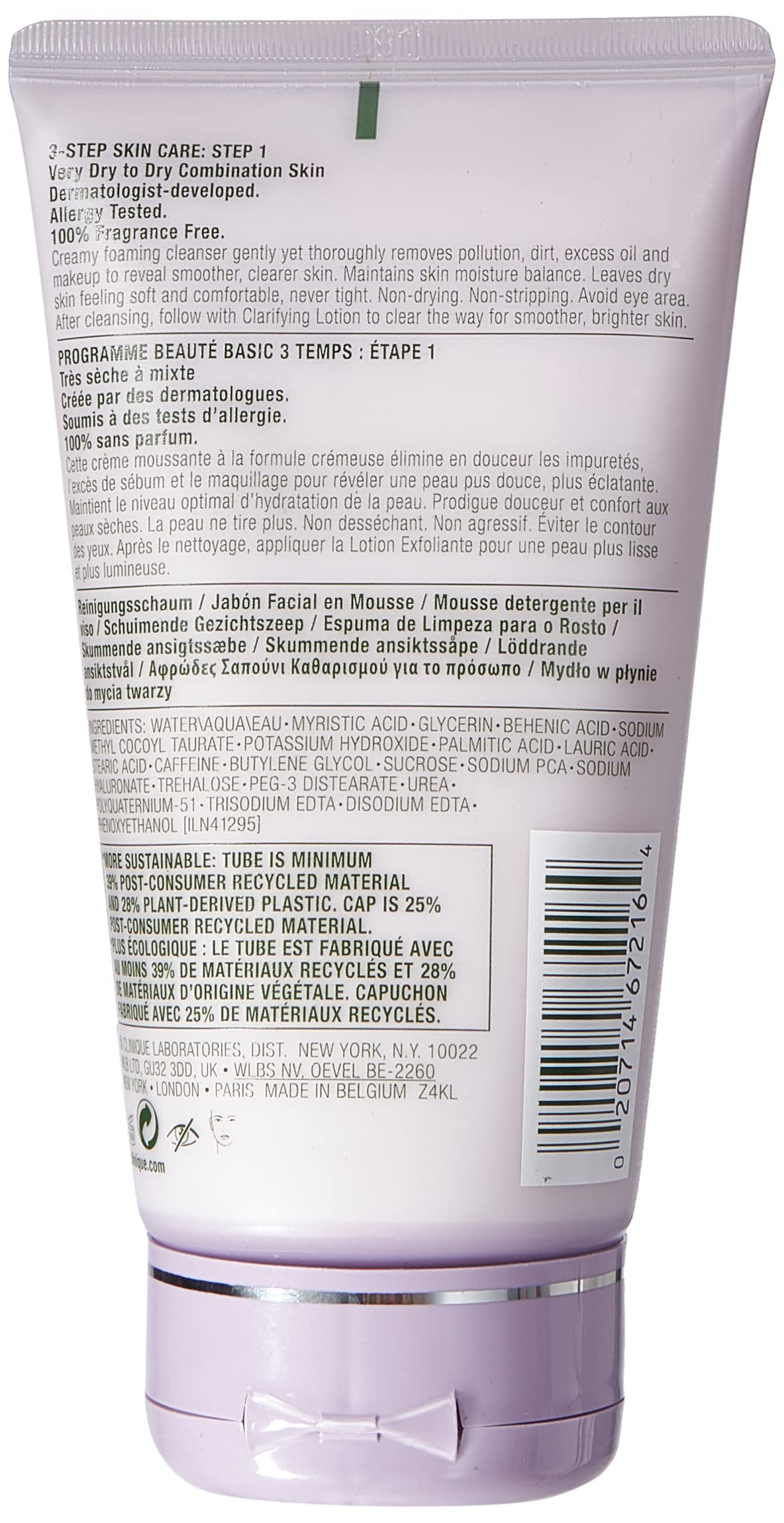 Foto 3 pulgar | Jabón Facial Clinique Foaming Sonic 150 Ml Para Unisex - Venta Internacional.