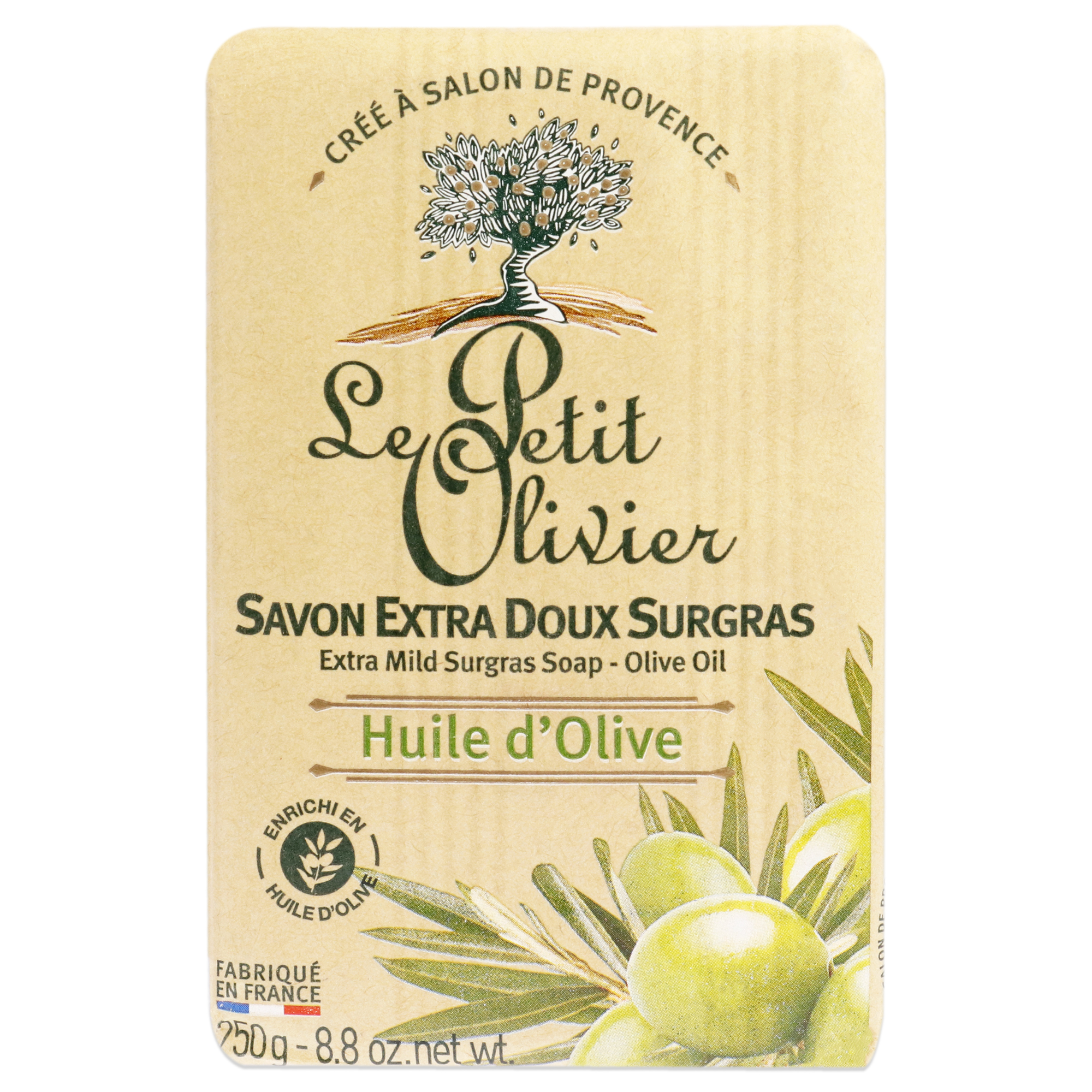 Jabón Le Petit Olivier Extra Suave Surgras Para Hombre 250 Ml - Venta Internacional.