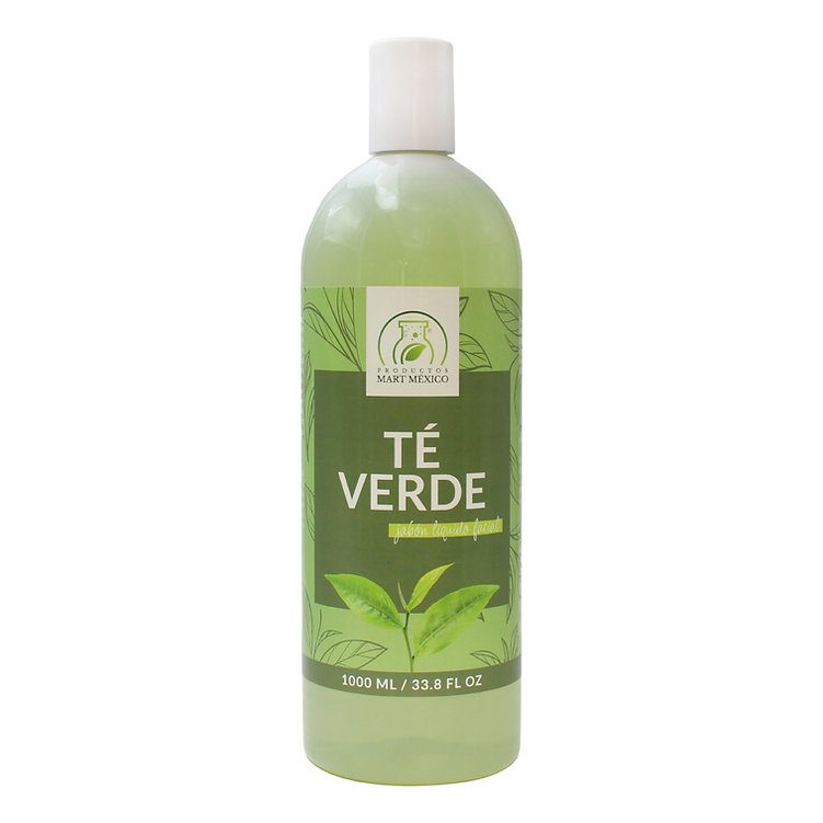 Foto 2 pulgar | Jabón de Té Verde Facial Limpieza Productos Mart México Refresca 1 l