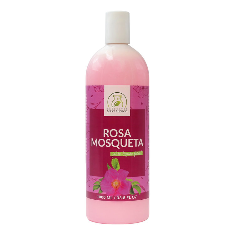 Jabón Liquido Rosa Mosqueta Facial  Regenera Atenuante Productos Mart México 1 l