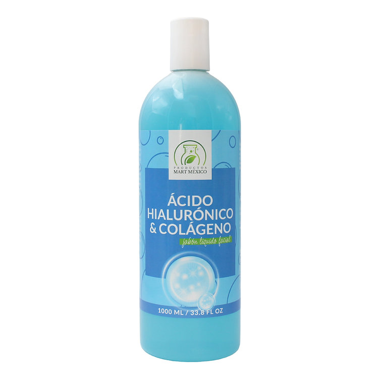 Jabón de Ácido Hialurónico & Colágeno Facial Reafirmante Productos Mart México 1 l