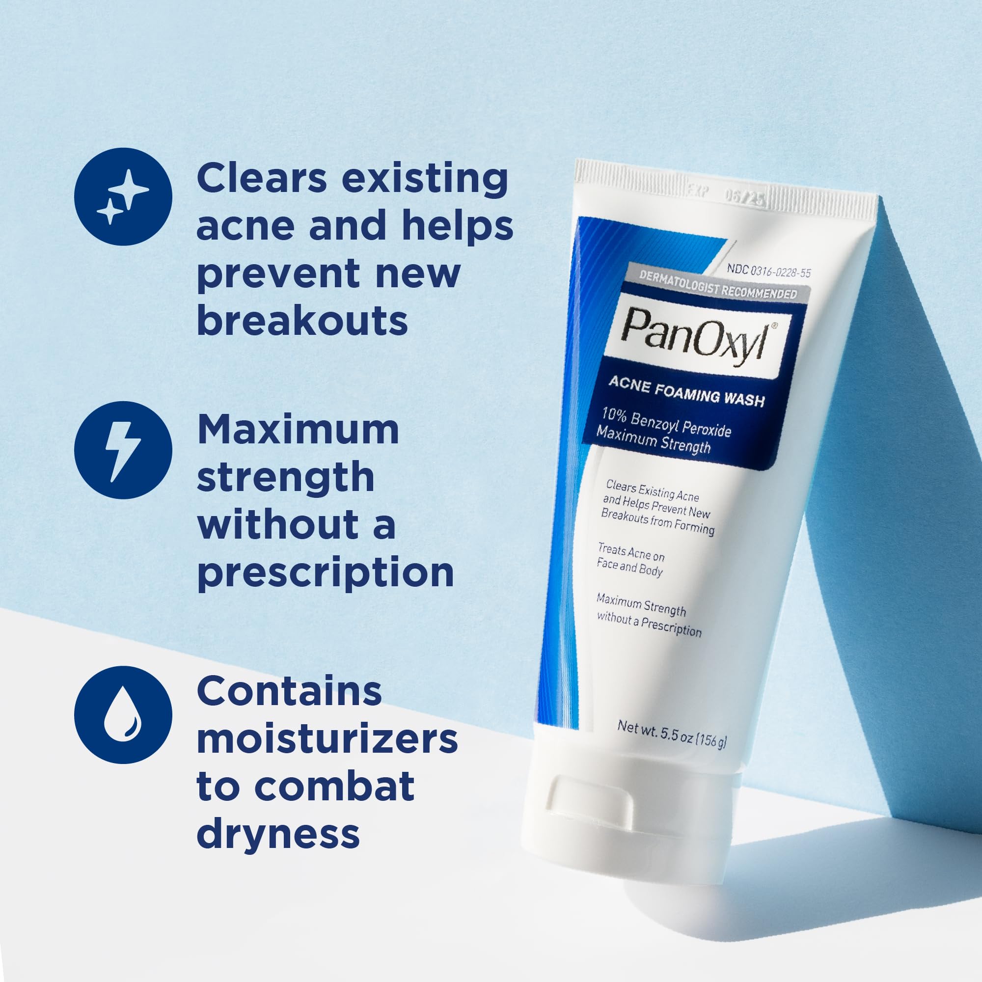 Foto 3 pulgar | Jabón Facial Panoxyl, Jabón Espumoso Para El Acné, Peróxido De Benzoilo Al 10%, 165 Ml - Venta Internacional.