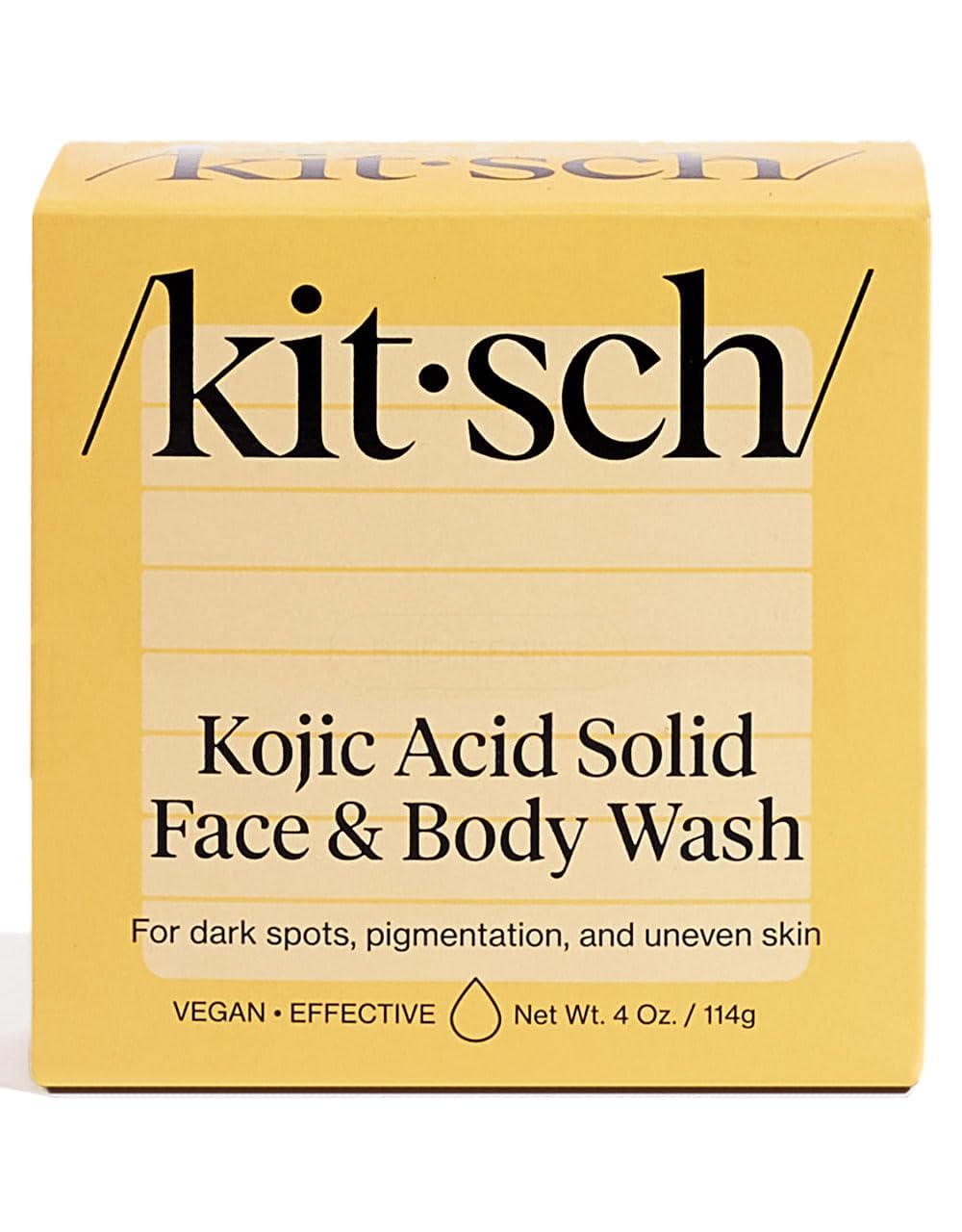 Foto 7 pulgar | Barra De Jabón Kitsch, Barra Facial Y Corporal De Ácido Kójico, 120 Ml - Venta Internacional.