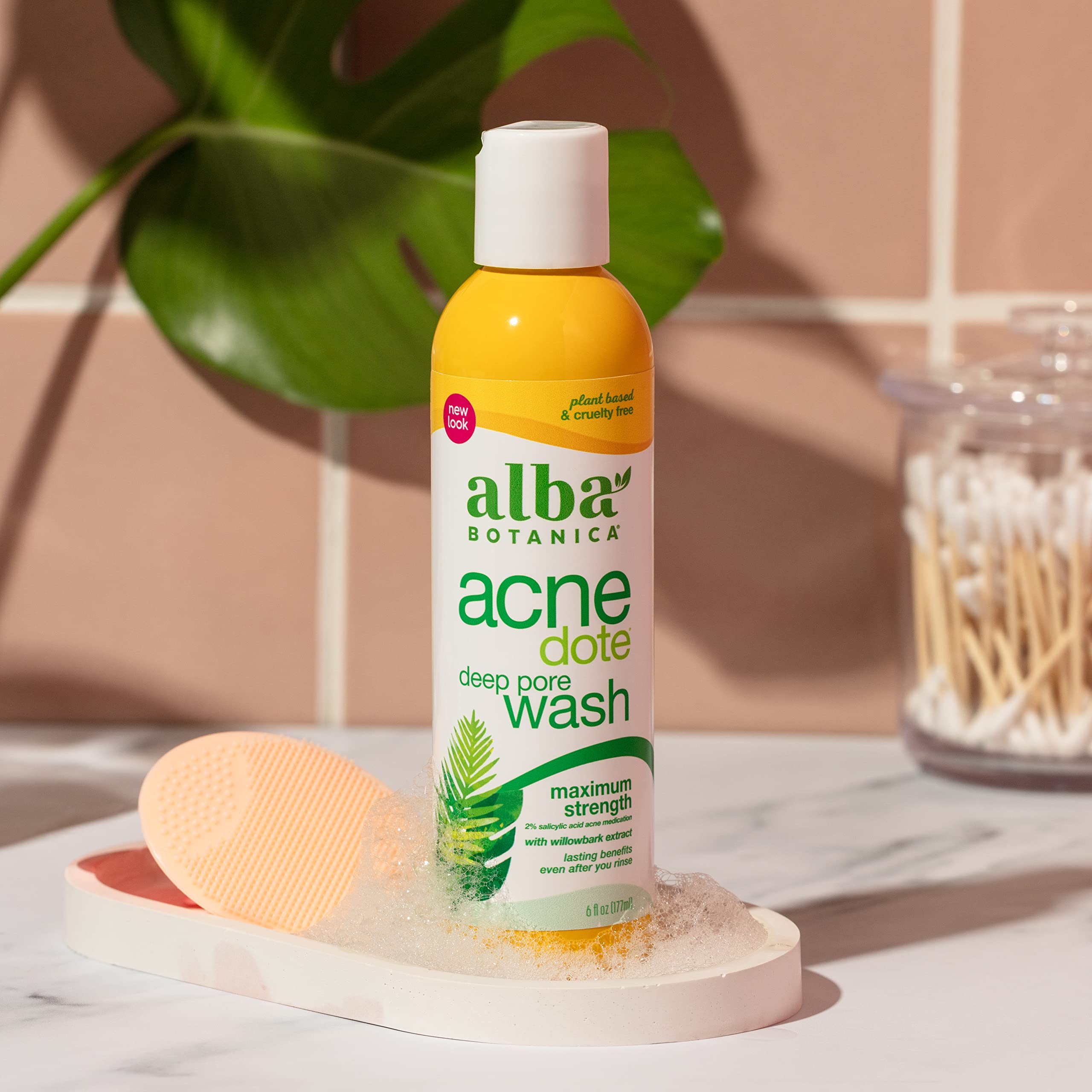 Foto 4 pulgar | Jabón Facial Alba Botanica Acnedote Maximum Strength 180 Ml - Venta Internacional.