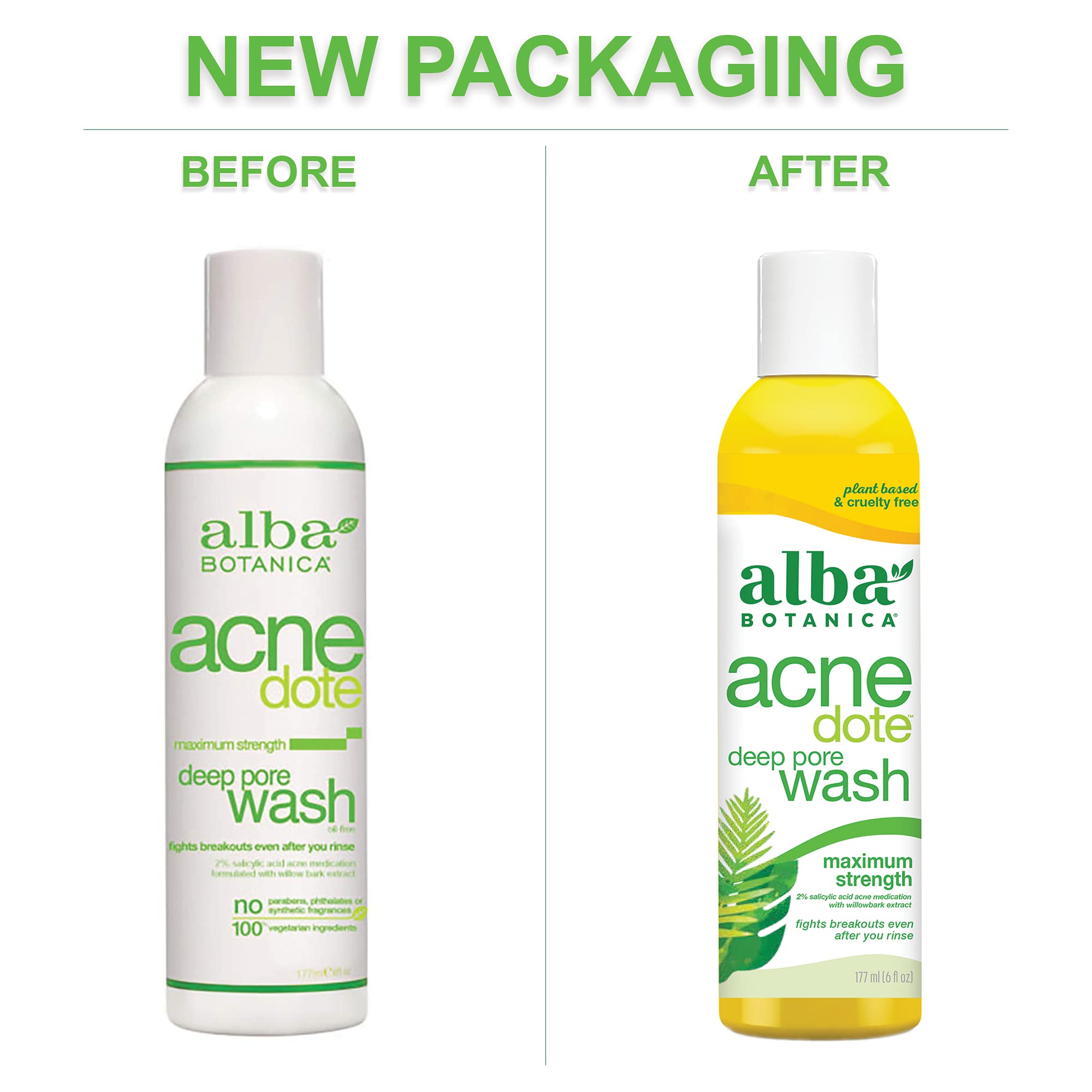 Foto 5 | Jabón Facial Alba Botanica Acnedote Maximum Strength 180 Ml - Venta Internacional.