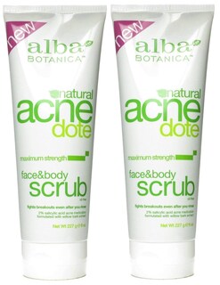 Foto 1 | Exfoliante Facial Y Corporal Alba Botanica Acnedote, Tubo De 8 Oz (x2) - Venta Internacional.
