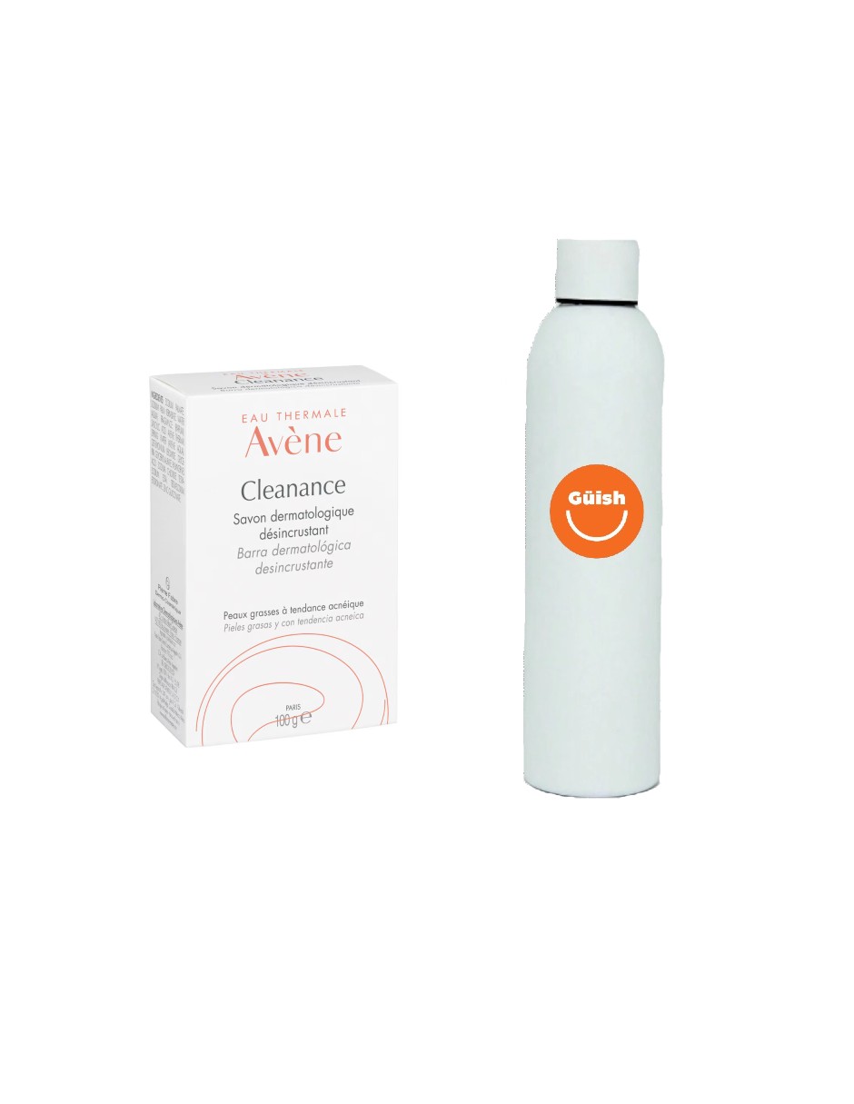 Foto 1 | Jabón En Barra Avène Cleanance + Termo De Agua Güish