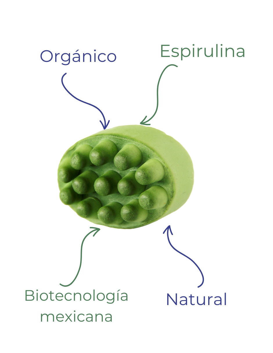 Foto 4 pulgar | Jabón Facial Hadosbiotec Pack 3 Piezas 100 G C/u Ingredientes Naturales Y Orgánicos A Base De Espirulina