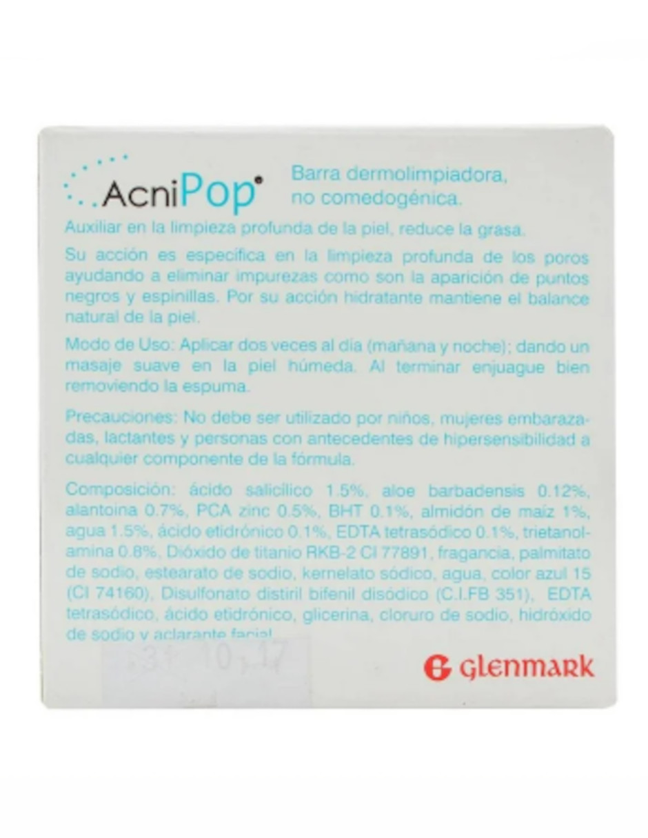 Foto 5 pulgar | Jabon Acnipop + Termo de Agua 90 gr